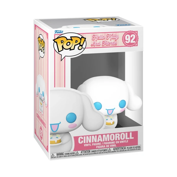 Funko Pop! Cinnamoroll (With Dessert), Sanrio collection, Hello Kitty And Friends
