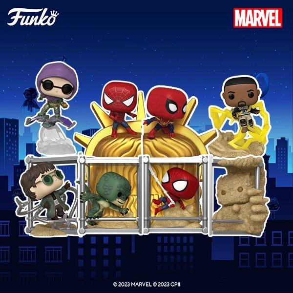 Funko Pop! DELUXE Electro: Final Battle Series, Spider-Man: No Way Home