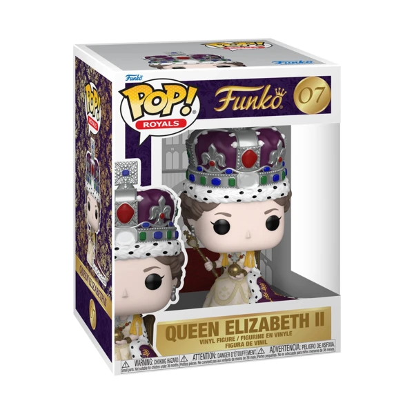 Funko Pop! Queen Elizabeth II (Coronation), Funko Gear
