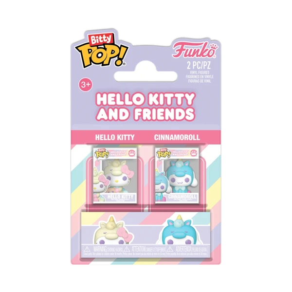 Funko Pop! Hello Kitty & Cinnamoroll 2-Pack, Bitty Pop!
