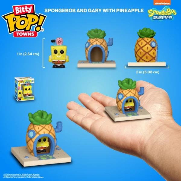 Funko Pop! SpongeBob and Pineapple House, Bitty Pop!