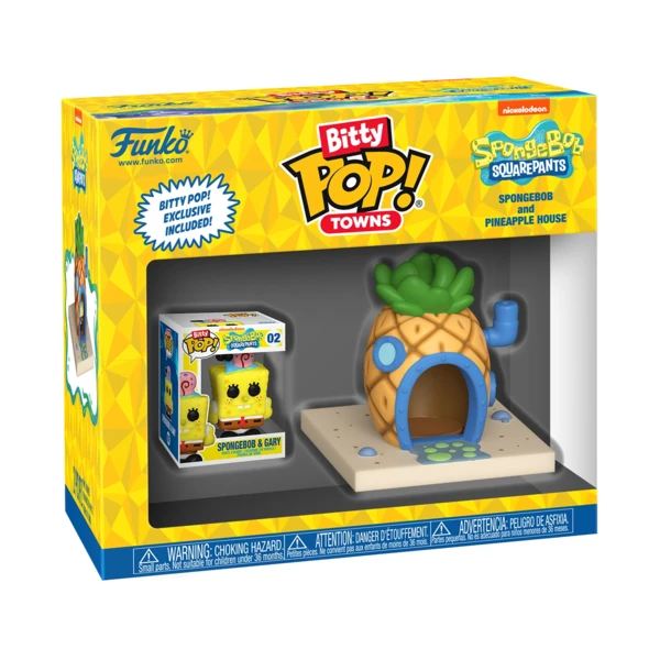 Funko Pop! SpongeBob and Pineapple House, Bitty Pop!