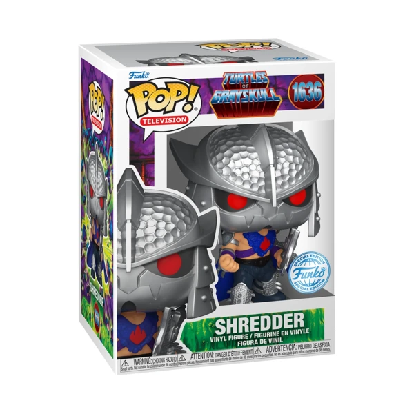 Funko Pop! Shredder, Turtles Of Grayskull