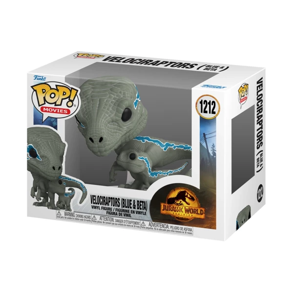 Funko Pop! Velociraptors (Blue & Beta), Jurassic World: Dominion