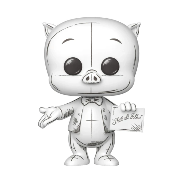 Funko Pop! Porky Pig (Sketched Deco), Animation