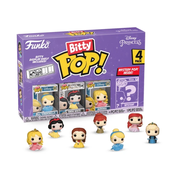 Funko Pop! Disney Princess 4-Pack