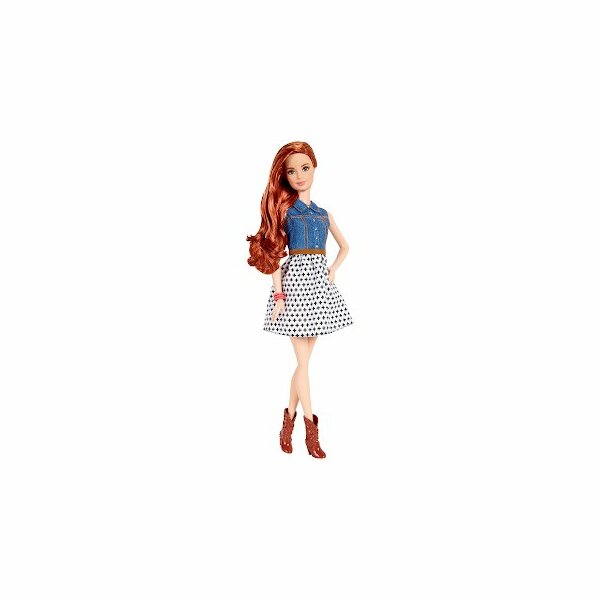 Barbie Fashionistas Denim Top #CJY41 (2015), Fashionistas (wave 1)
