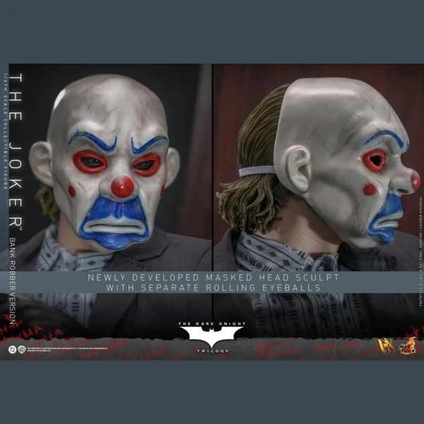 Hot Toys The Joker (Bank Robber Version) (Deluxe), The Dark Knight