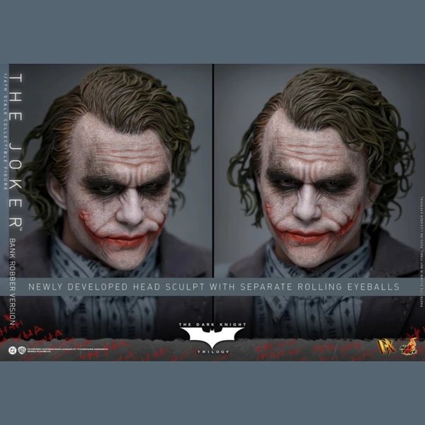 Hot Toys The Joker (Bank Robber Version) (Deluxe), The Dark Knight