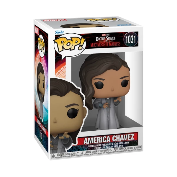 Funko Pop! America Chavez In Cloak, Doctor Strange In The Multiverse Of Madness