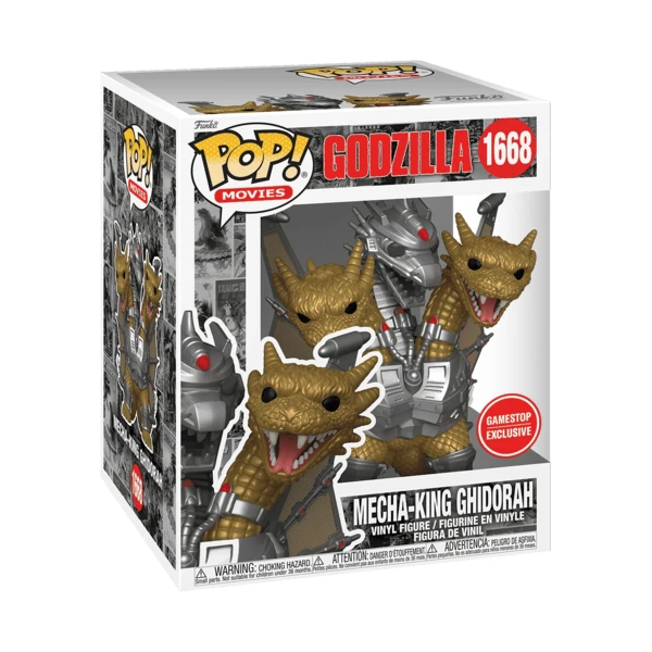 Funko Pop! Mecha-King Ghidora #1668, Movies & TV