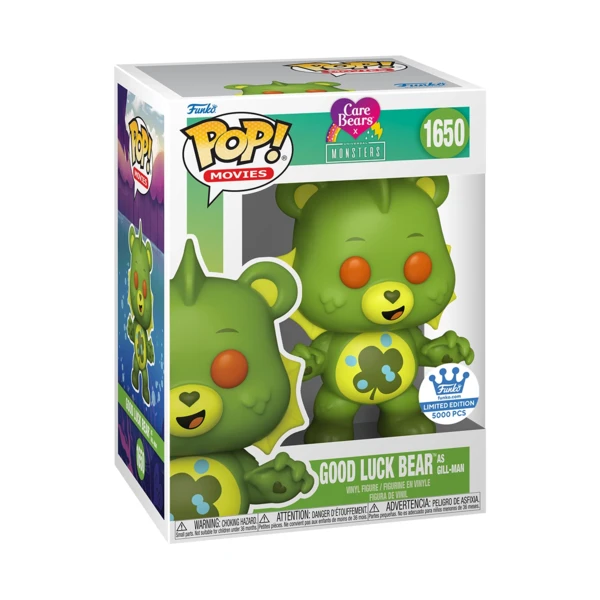 Funko Pop! Good Luck Bear As Gill-Man, Care Bears X Universal Monsters