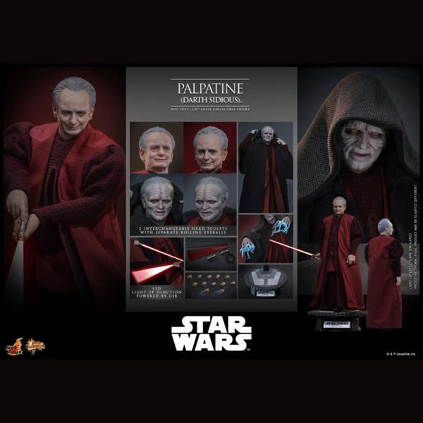 Hot Toys Star Wars - Palpatine (Darth Sidious) (Deluxe)