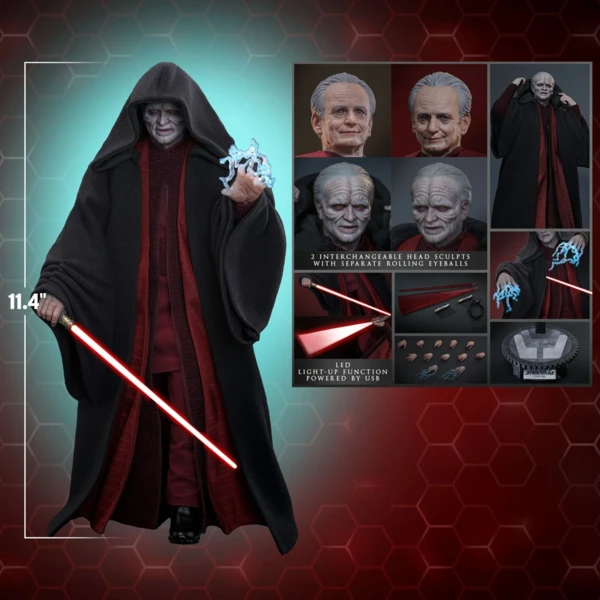 Hot Toys Star Wars - Palpatine (Darth Sidious) (Deluxe)