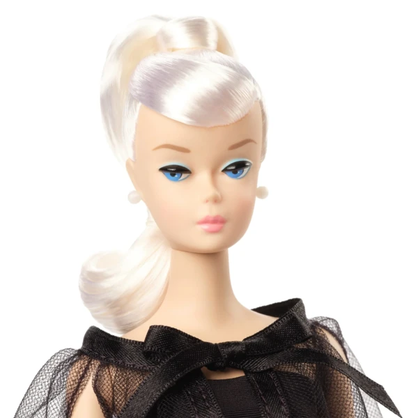 Barbie 1964 Swirl Pony Blonde "Black Magic”, Vintage Reproduction, Silkstone