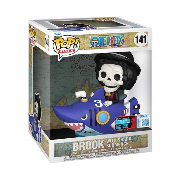 Funko Pop! Brook with Shark Submerge, One Piece