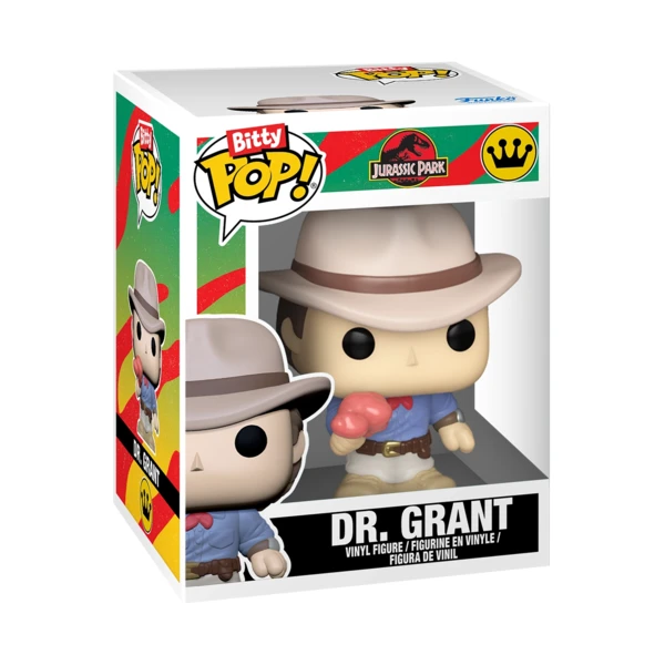 Funko Pop! Dr. Alan Grant and Jurassic SUV, Bitty Pop!