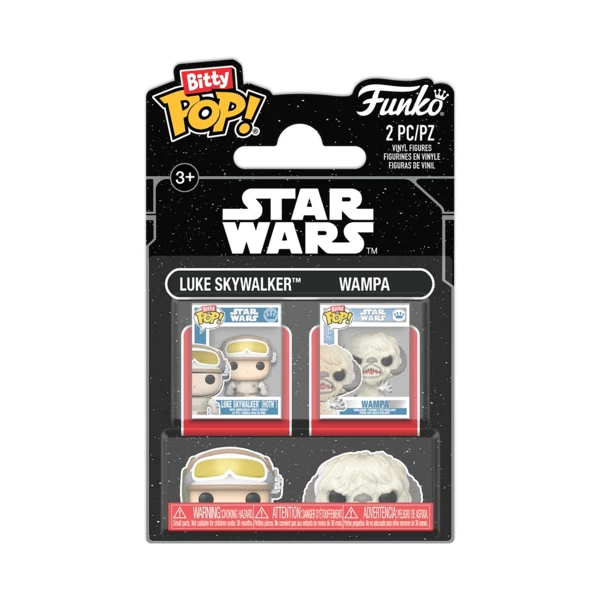 Funko Pop! Luke Skywalker & Wampa 2-Pack, Movies & TV