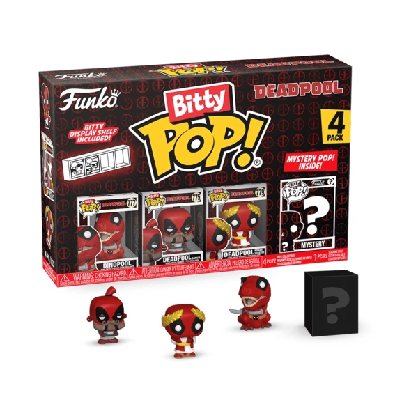 Funko Pop! Deadpool 4-Pack, Marvel