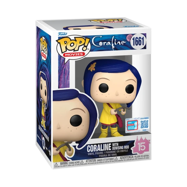 Funko Pop! Coraline With Dowsing Rod (Octane5 sticker)