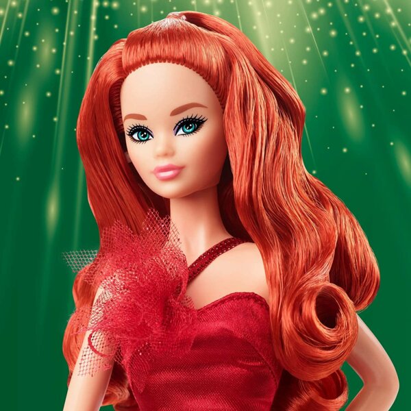 Barbie 2022 Holiday, Red Hair, 2022 Holiday Barbie