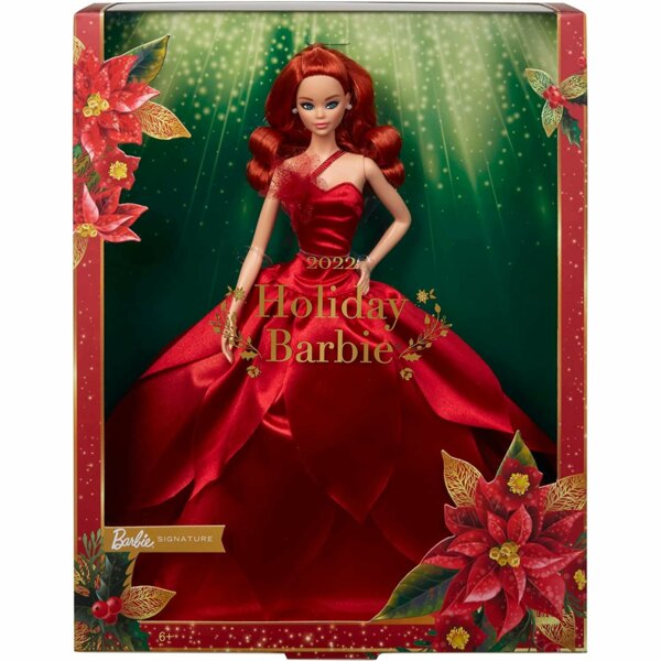Barbie 2022 Holiday, Red Hair, 2022 Holiday Barbie