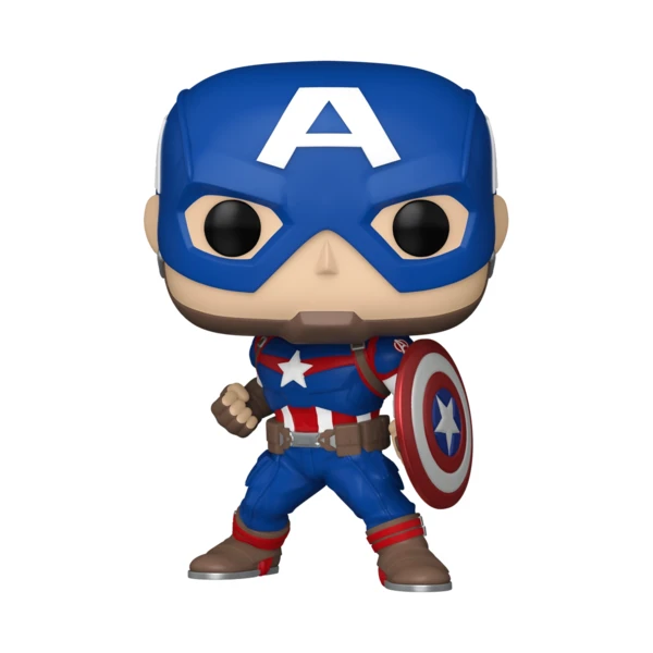Funko Pop! Captain America, Marvel: New Classics
