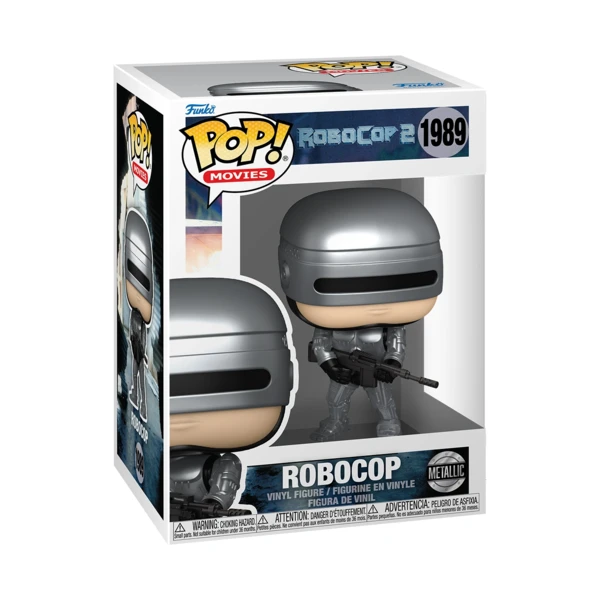 Funko Pop! Robocop (Metallic), Movies & TV