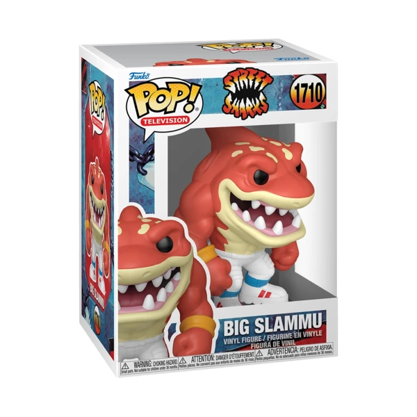 Funko Pop! Big Slammu,  Street Sharks