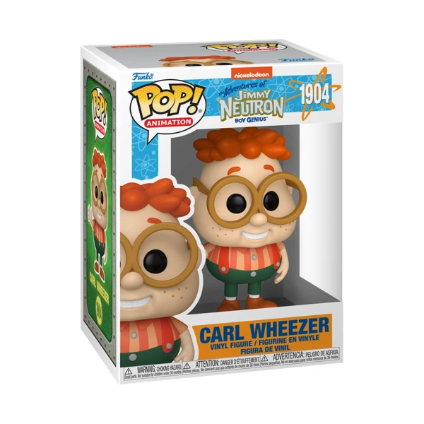 Funko Pop! Carl Wheezer,  The Adventures Of Jimmy Neutron
