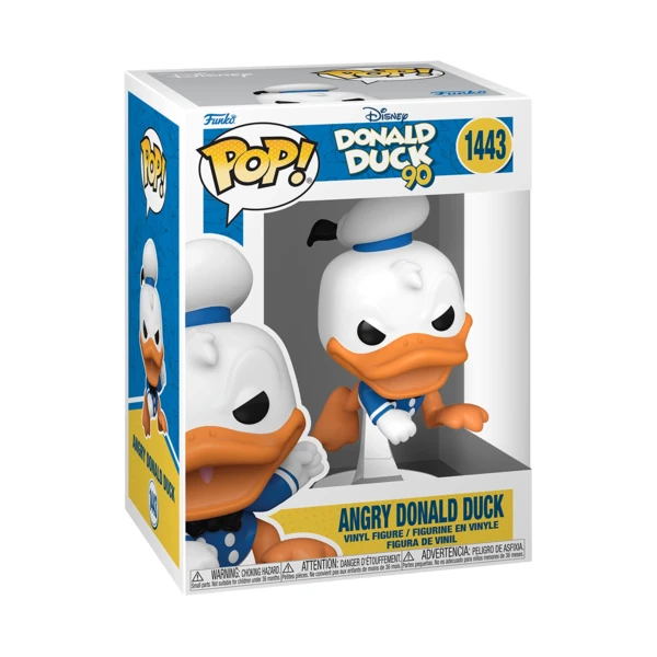 Funko Pop! Angry Donald Duck, Donald Duck 90Th