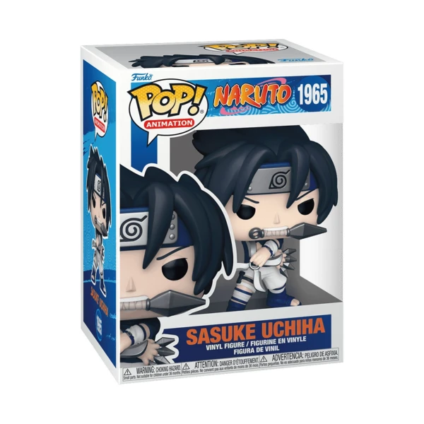 Funko Pop! Sasuke Uchiha with Demon Wind Shuriken, Naruto Classic