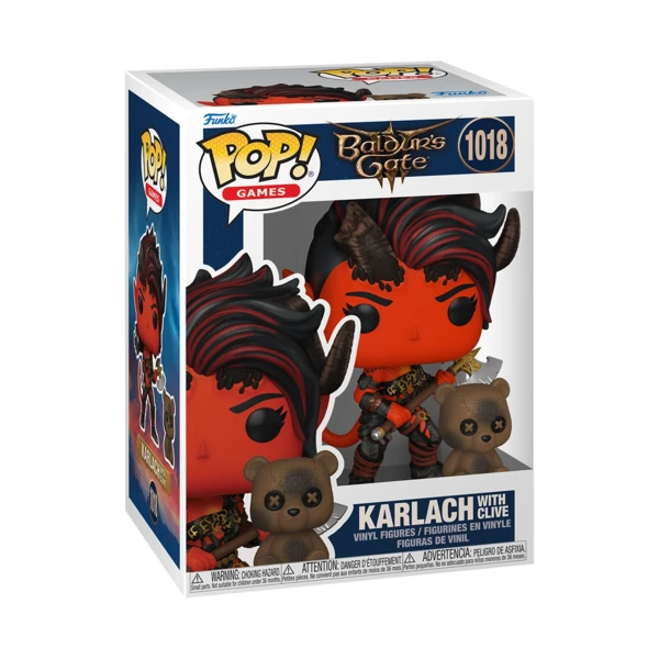 Funko Pop! Karlach With Clive, Baldur's Gate