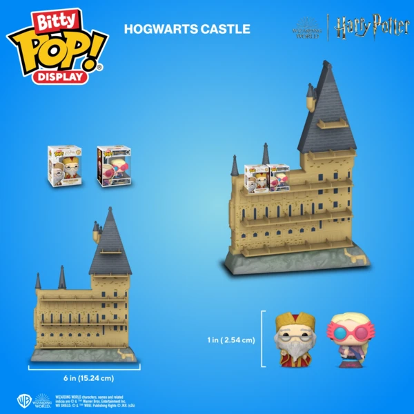 Funko Pop! Bitty Pop! Display Hogwarts Castle