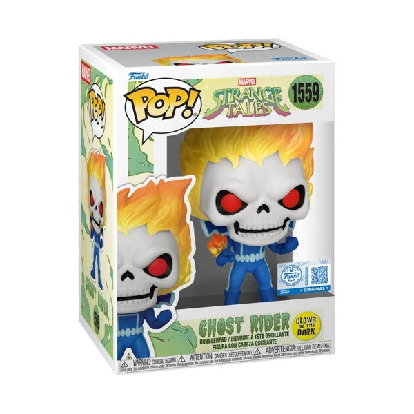 Funko Pop! Ghost Rider (Glow),  Marvel: Strange Tales