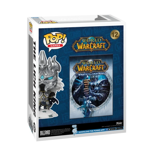 Funko Pop! COVER The Lich King (Glow), World Of Warcraft