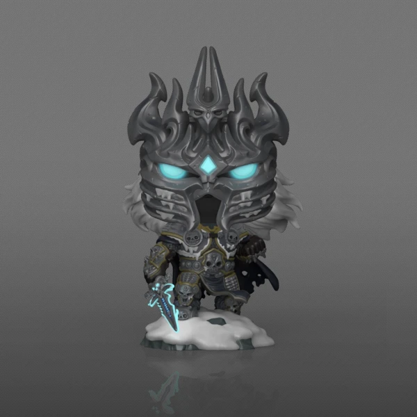 Funko Pop! COVER The Lich King (Glow), World Of Warcraft