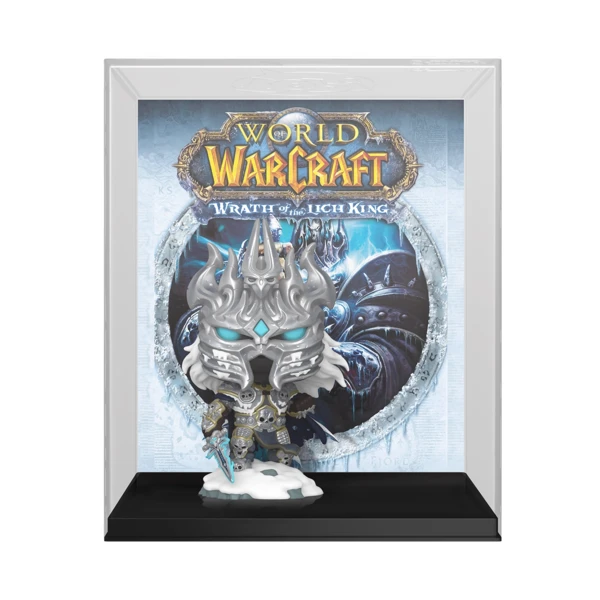 Funko Pop! COVER The Lich King (Glow), World Of Warcraft