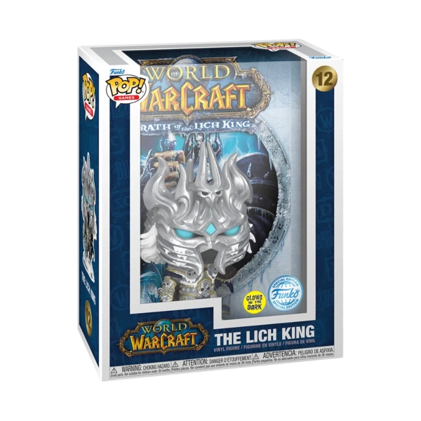 Funko Pop! COVER The Lich King (Glow), World Of Warcraft