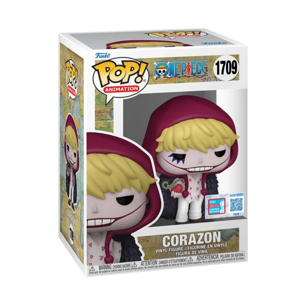 Funko Pop! Corazon With Devil Fruit (Octane5 sticker), One Piece