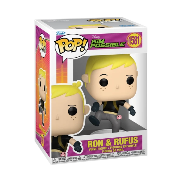 Funko Pop! Ron And Rufus, Kim Possible