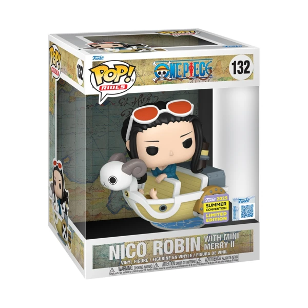 Funko Pop! Nico Robin With Mini Merry II, One Piece