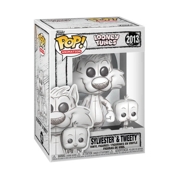 Funko Pop! Sylvester & Tweety (Sketched Deco), Animation