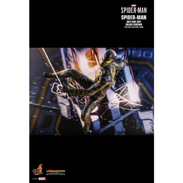 Hot Toys Spider-Man (Anti-Ock Suit) (Deluxe Version), Marvel's Spider-Man