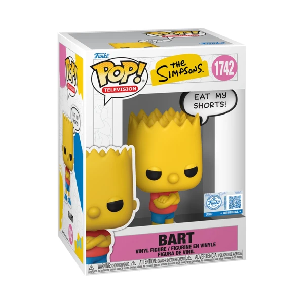 Funko Pop! Bart (Eat My Shorts!), The Simpsons