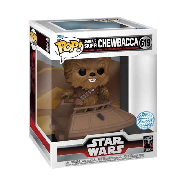 Funko Pop! DELUXE Jabba's Skiff: Chewbacca, Star Wars: Return Of The Jedi