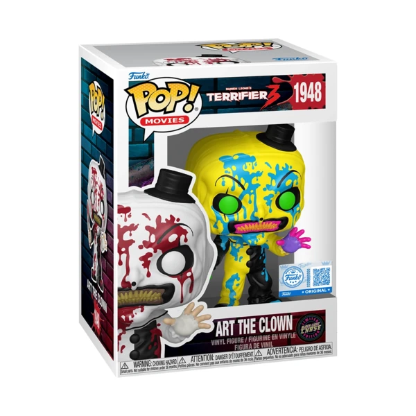 Funko Pop! Art the Clown with Knife (Bloody), Horror