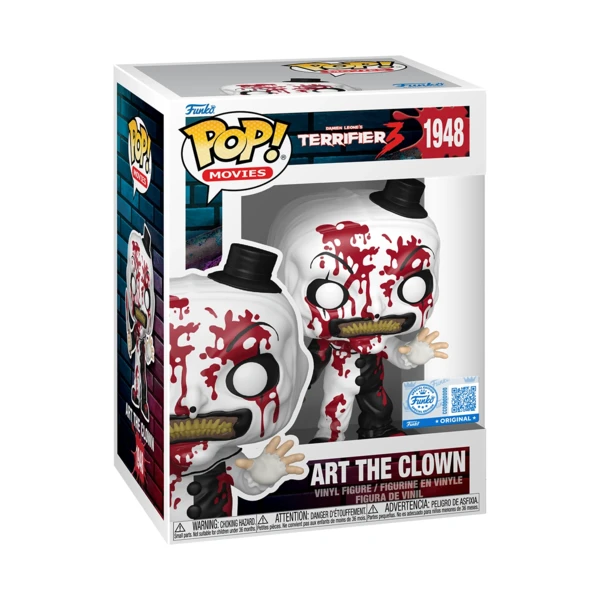 Funko Pop! Art the Clown with Knife (Bloody), Horror