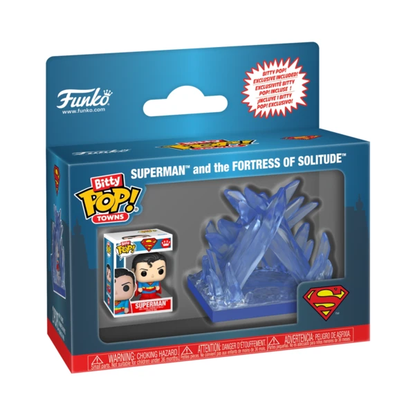 Funko Pop! Superman and the Fortress of Solitude, DC Comics