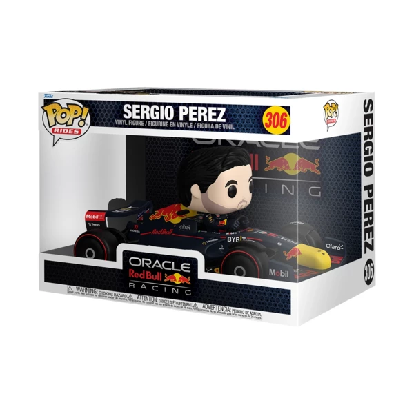 Funko Pop! RIDE Sergio Perez (Car), Oracle Red Bull Racing